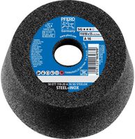 Schleiftopf PFERD SG-Elastic - Stahl/Gusseisen, weich, Härte M