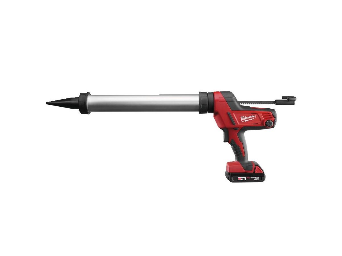 Akku-Kartuschenpresse C18 PCG/600A - Milwaukee 2Ah. Auspressdruck 4500 N