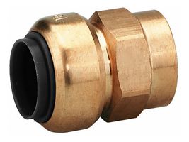 Aufschraub-Steckverbinder 18 mm - mit Innengewinde 1/2"