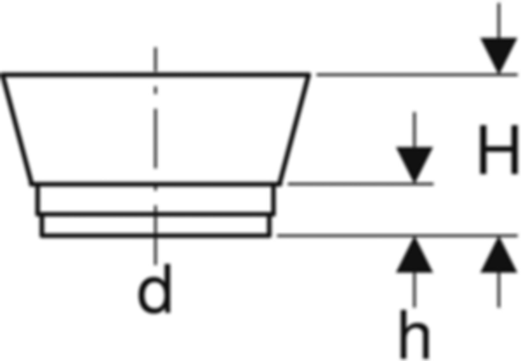 Geberit PE Schutzdeckel