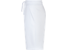 Joggingshorts Gr. XL, weiss - 70% Baumwolle, 30% Polyester, 300 g/m²