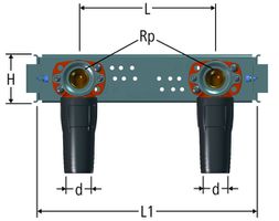 Optiflex-Flowpress-GIS-Modul - für Bad und Dusche