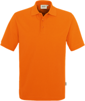 Poloshirt Performance Gr. 2XL, orange - 50% Baumwolle, 50% Polyester