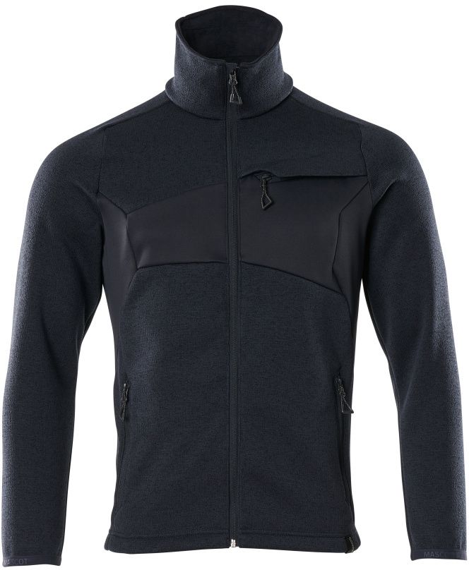 Strickpullover / Strickjacke - mit Reissverschluss