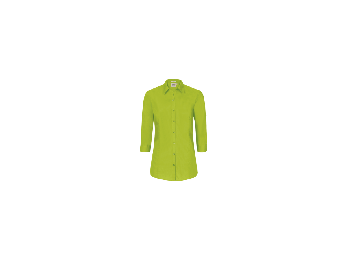 Bluse Vario-¾-Arm Perf. Gr. 4XL, kiwi - 50% Baumwolle, 50% Polyester, 120 g/m²