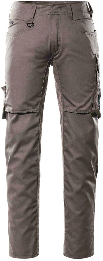 Hose mit Schenkeltaschen, Gr. 90C62 - anthrazit/schwarz, 65% PES/35% CO