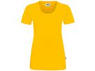 Klassisches T-Shirt mit femininem Rund- - hals-Ausschnitt. 100 % Baumw. Gr. XS-3XL