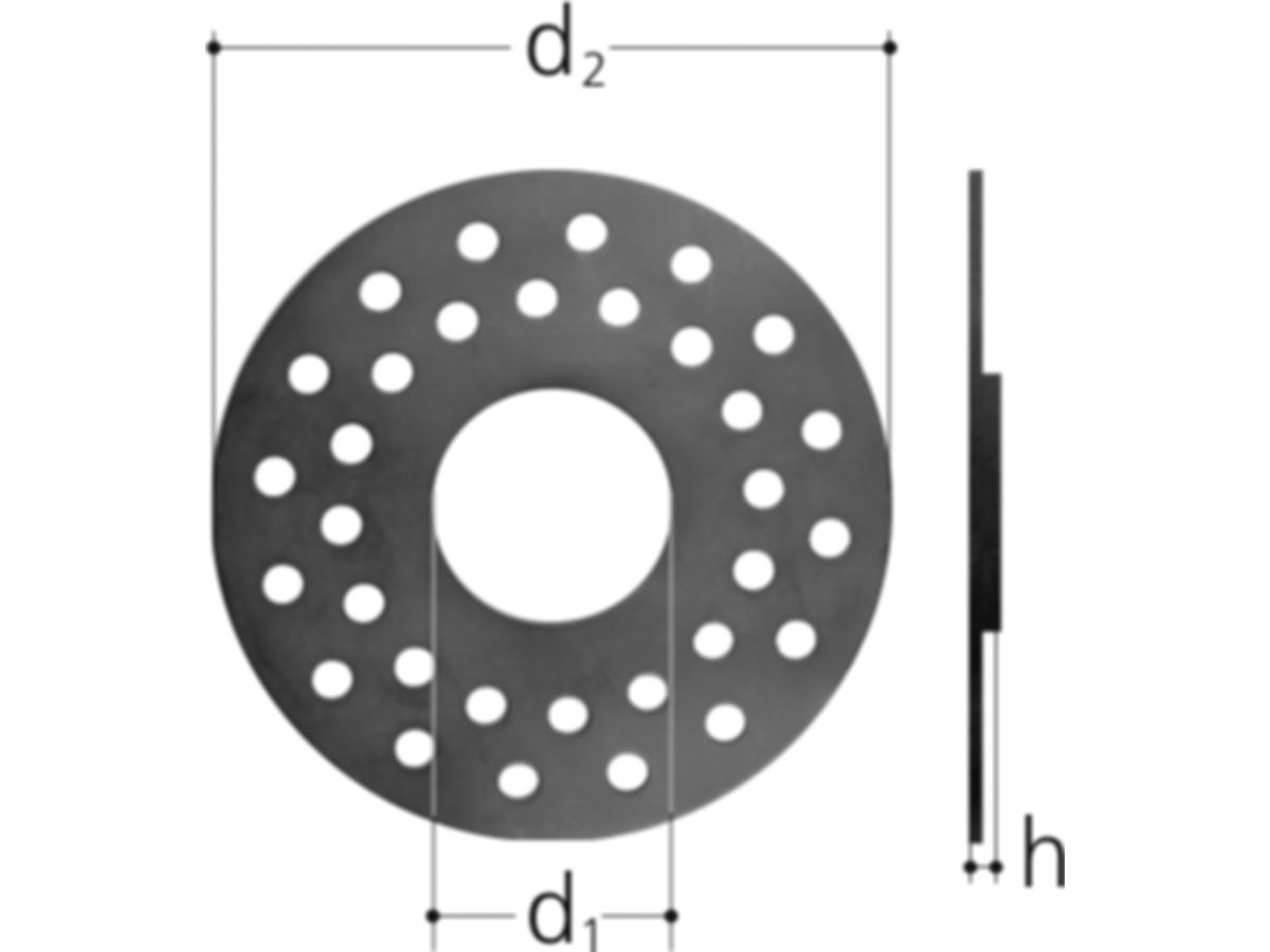 Sanipex Abdichtungs-Manschette - passend zu: Dosenverlängerung 5409.060