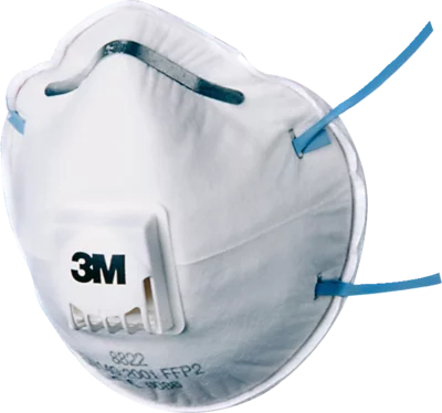 Feinstaubmasken 3M 8822, FFP2 - mit Ausatemventil (Box à 10 Stk.)