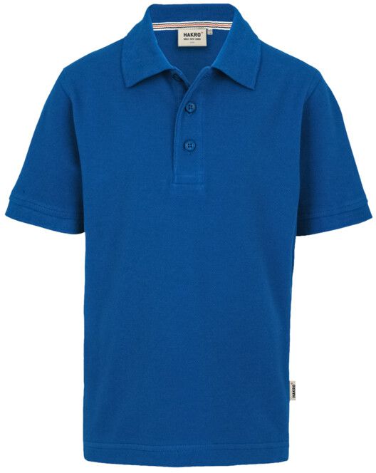 Kids-Poloshirt Classic mit Seitenschlitz - Piqué aus 100 % Baumwolle, 200 g /m²