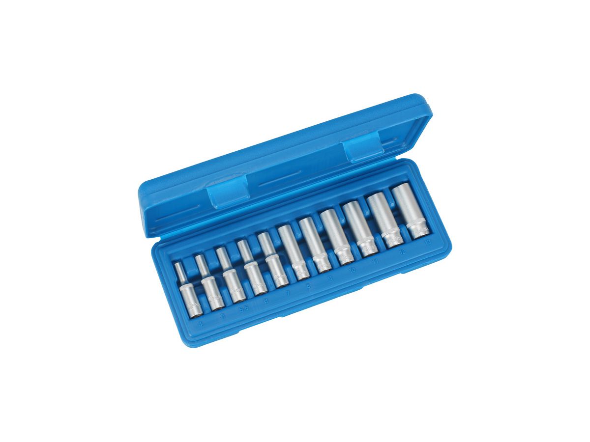 Steckschlüssel-Satz Condor - 4-13mm, Antrieb 1/4", Länge 50 mm