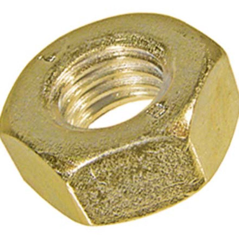 Sechskantmutter ~0,8d Stahl 6, verz.gelb - DIN934
