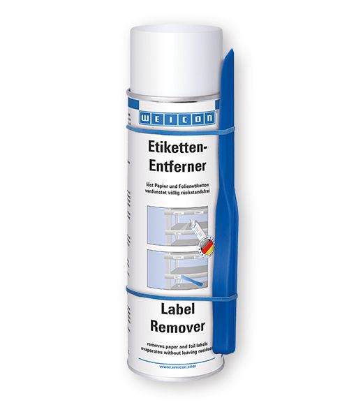 Etiketten Entferner Weicon 500 ml - mit Spezialspachtel, (Karton/12 Dosen)