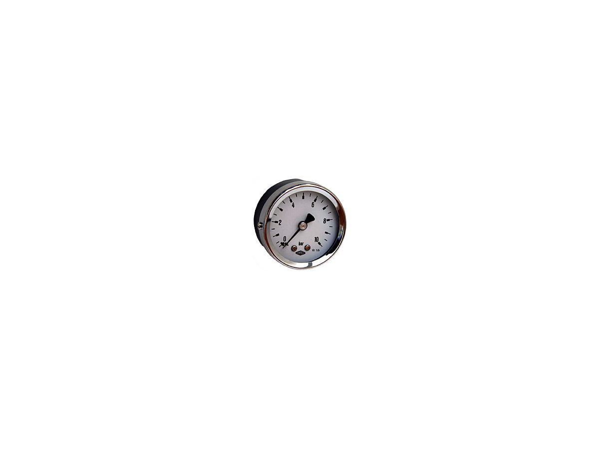 Manometer 54 mm - Anschluss hinten 1/4", 0-16 bar