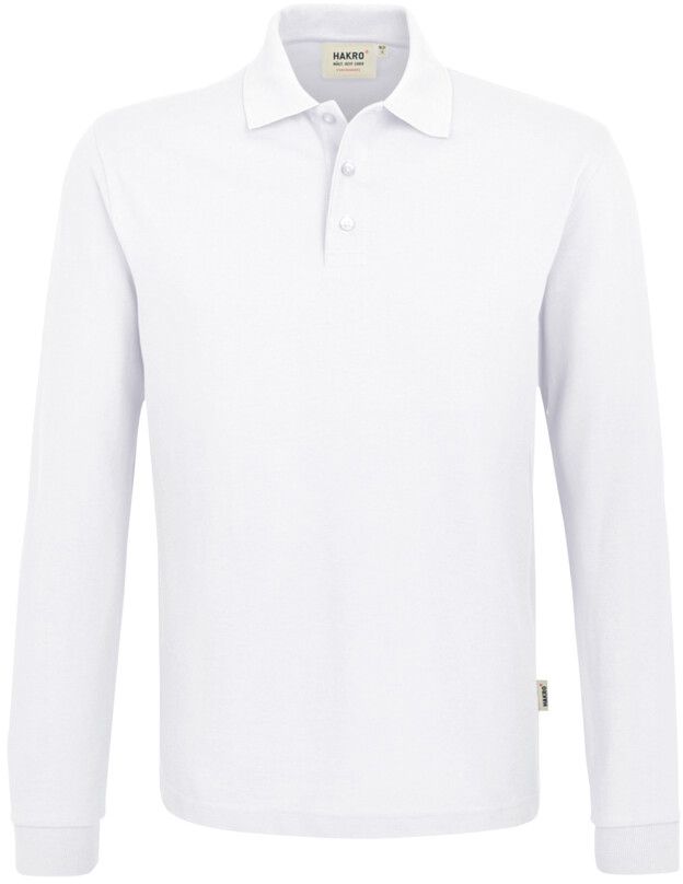 Longsleeve-Poloshirt Performance - 50 % Baumw. 50 % Polyest. 220 g /m²