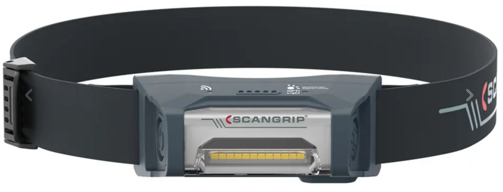 Stirnlampen I-VIEW 40-400 lm, IP30 - Akku, max. 2-4 Std., Ladedauer 3 Std.