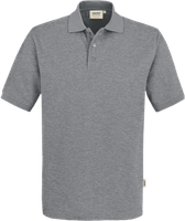 Poloshirt Perf. Gr. 2XL, grau meliert - 50% Baumwolle, 50% Polyester, 200 g/m²