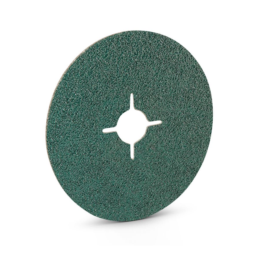 Fiberscheiben PFERD Vitex ZF713 - Zirkonkorund, blau, 4-fach geschlitzt