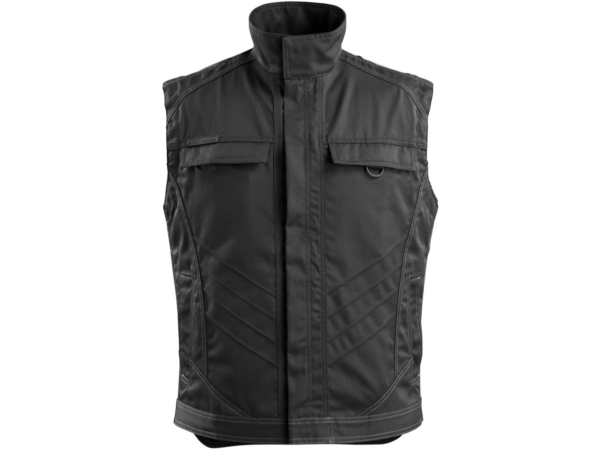 Hagen Weste schwarz Grösse M - 65% polyester / 35% baumwolle