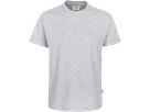 T-Shirt Heavy Gr. M, ash meliert - 98% Baumwolle, 2% Viscose, 190 g/m²