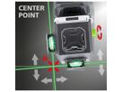 PowerPlane-Laser 18V SET, Genauig:2mm/10 - Laserliner, 3x360° grüner Laser, 30m