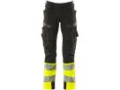 Hose mit Knietaschen, Stretch - 88% PES / 12% EL