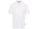 Kids-Poloshirt Classic Gr. 128, weiss - 100% Baumwolle, 200 g/m²