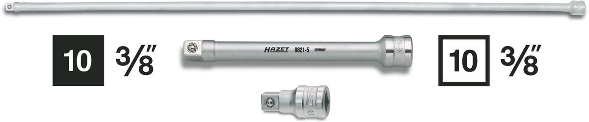 Verlängerung Nr. 8821 HAZET - 3/8"