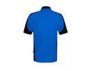 Hakro Poloshirt Contrast Mikralinar Gr.L - royalblau/schwarz