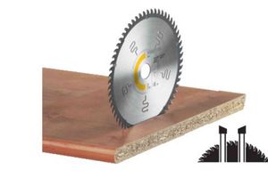 Kreissägeblatt HW ø254x2.4x30 W60 - Festool, Feinzahn