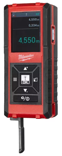 Laser-Entfernungsmesser Milwaukee - LDM 100 Messbr. 0.15-100m, Pythagoras,