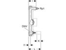 Geberit Wasserstrecke Rp 3/4" - mit Unterputzabsperrventil JRG LegioStop