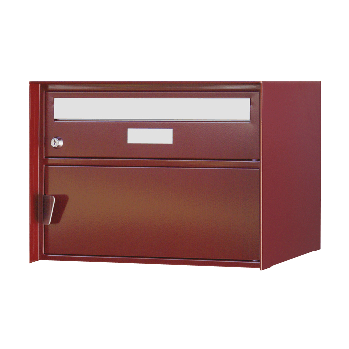 Briefkasten Grimsel HUBER weinrot - BxHxT 415x310x303
