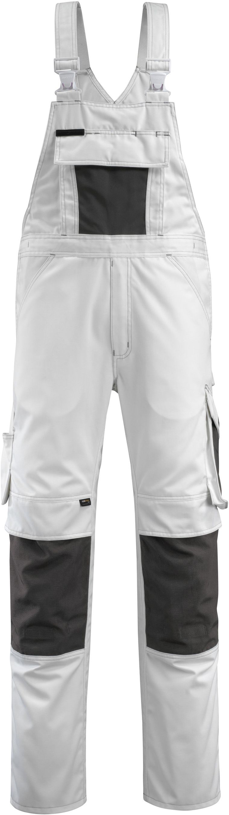 MASCOT AUGSBURG LATZHOSE Zweifarbig - 65% Polyester / 35% Baumwolle, 270 g/m²