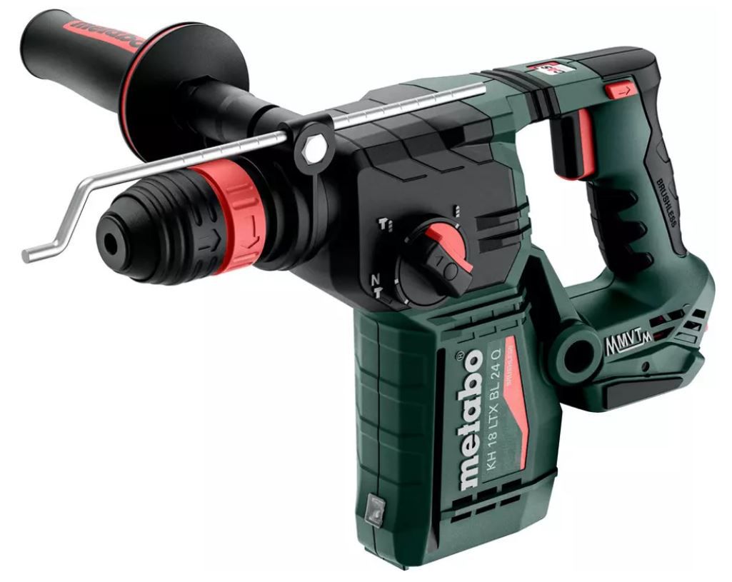 Akku-Kombihammer KH 18 LTX BL 24 Q - Karkasse in metaBOX Metabo