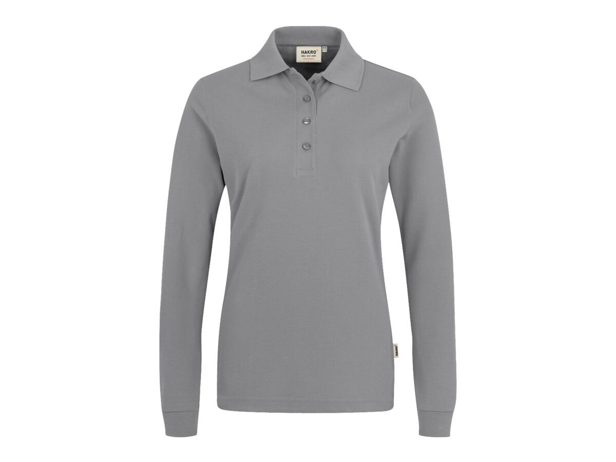 Poloshirt langärmelig Einlaufvorbehand. - 50 % Baumw. 50 % Polyester, Gr. XS-6XL