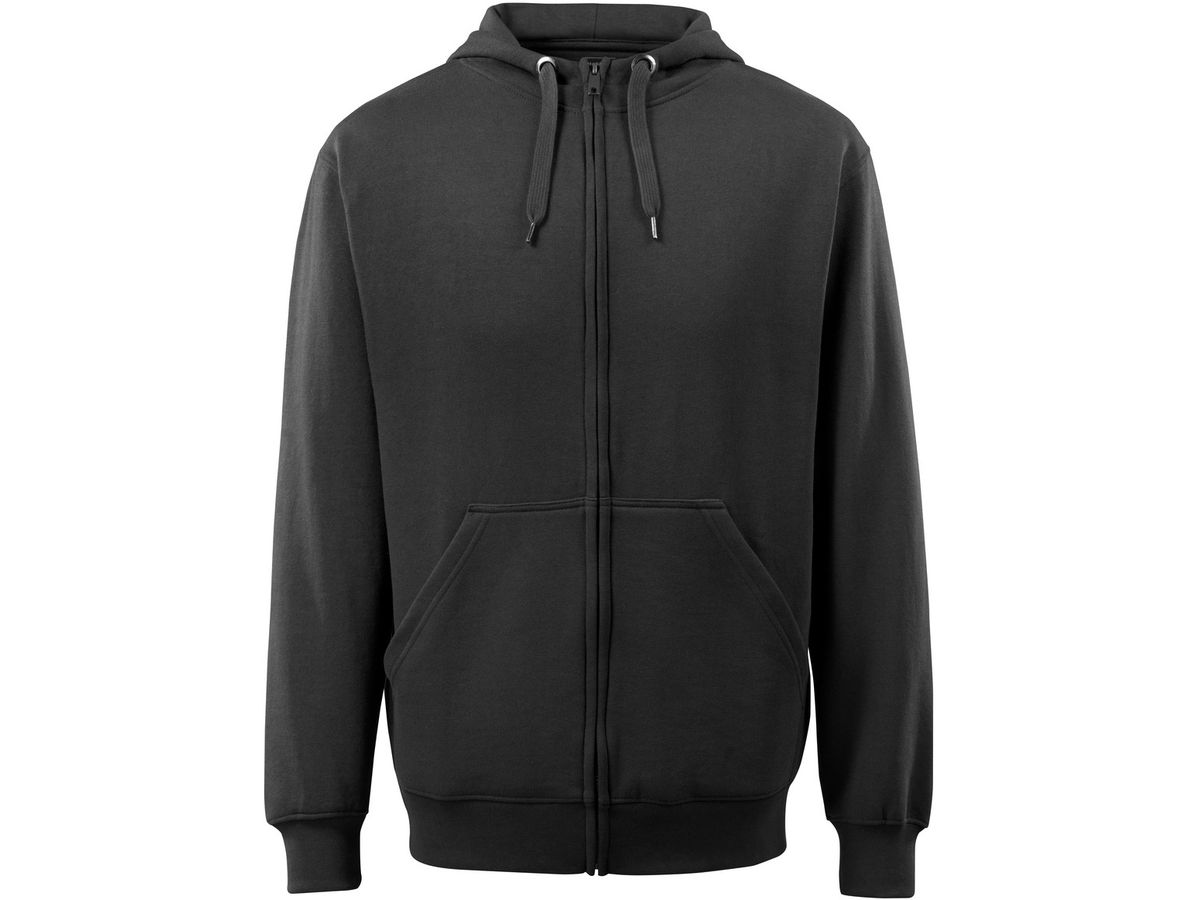 MASCOT Gimont Sweatshirt mit Reissv.Gr.M - schwarz, 60% Baumw./40% Polye. 340 g/m²