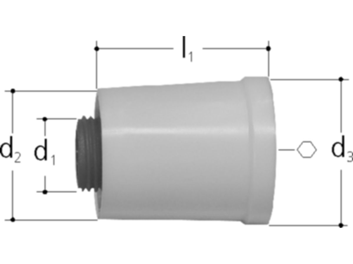 Sanipex Schutz- und Abpressstopfen 1/2"
