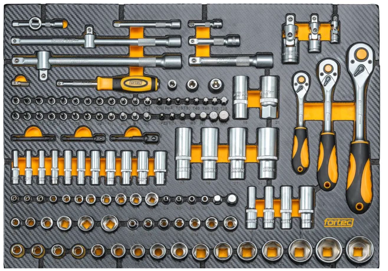 Werkstattwagen PREMIUM fortec - 699-tlg.