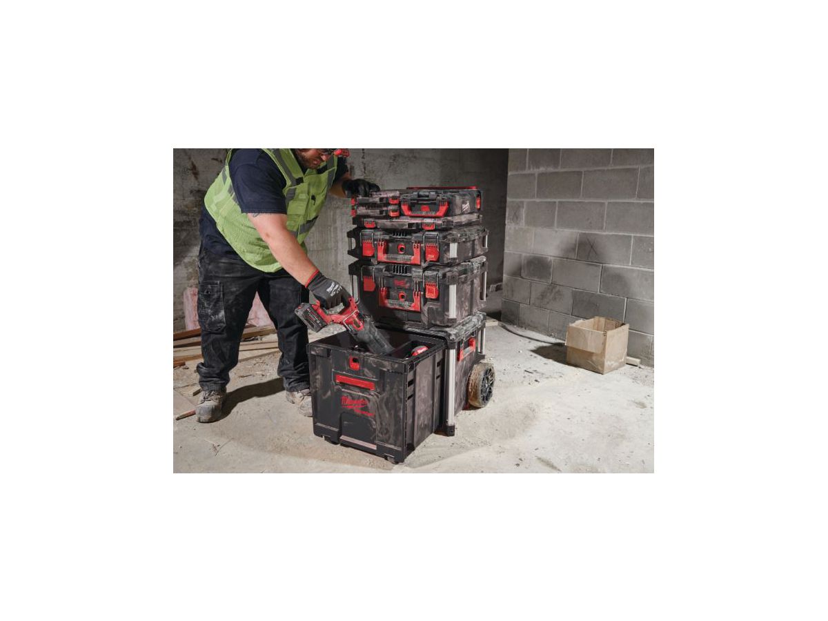 PACKOUT Trolley Koffer mit Schublade - 665 x 570 x 480 mm, Milwaukee