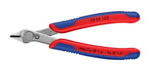 Electronic-Seitenschneider Super-Knips - Knipex 78 03 125, poliert spitz