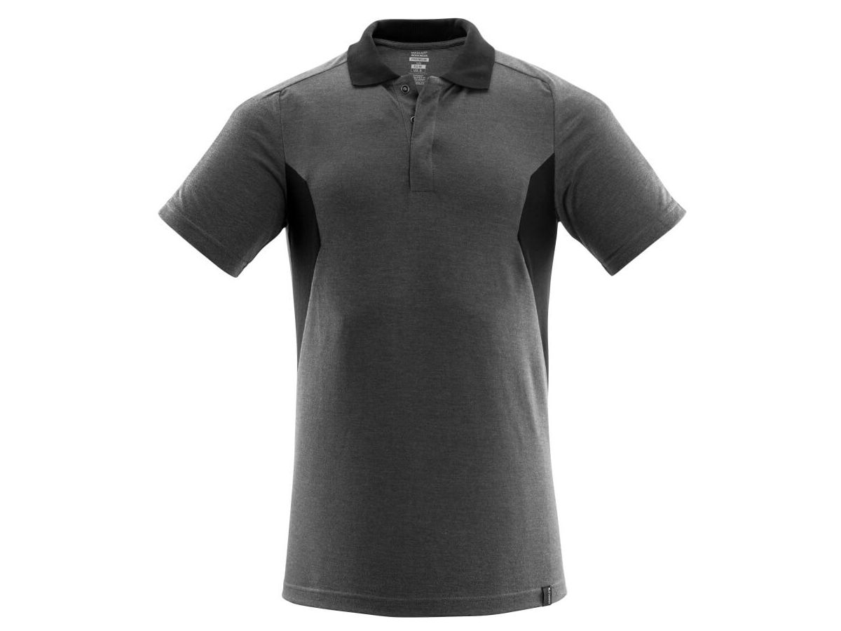 Poloshirt Modern Fit, Gr. XS ONE - dunkelanthrazit/schwarz, 60% CO/40% PES