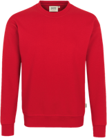 Sweatshirt Performance Gr. 2XL, rot - 50% Baumwolle, 50% Polyester