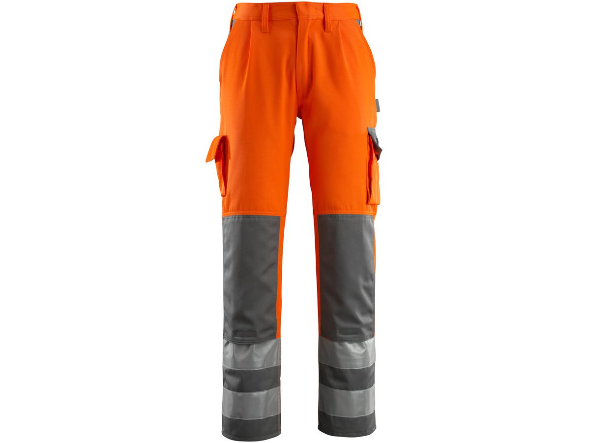 Olinda Bundhose orange/anthraz. G. 76C60 - 65% Polyester / 35% Baumwolle