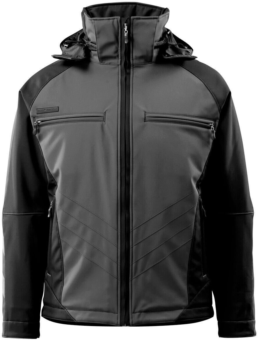 Darmstadt Softshelljacke, Gr. XS - dunkelanthrazit/schwarz