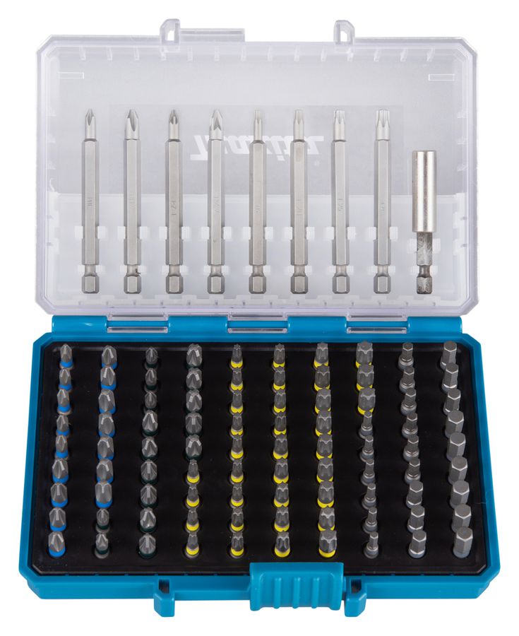 Bit-Box MAKITA P-81050 99-teilig - PH,PZ,T,H Bits in Längen 25 und 75 mm