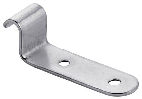 Klobe zu Kistenverschluss 64x20 mm - bis zur Kröpfung, Stahl verz.