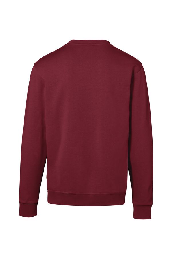 Sweatshirt Bio-Baumwolle GOTS Gr. XS - weinrot,85% Baumwolle (Bio),15% Poly.rec