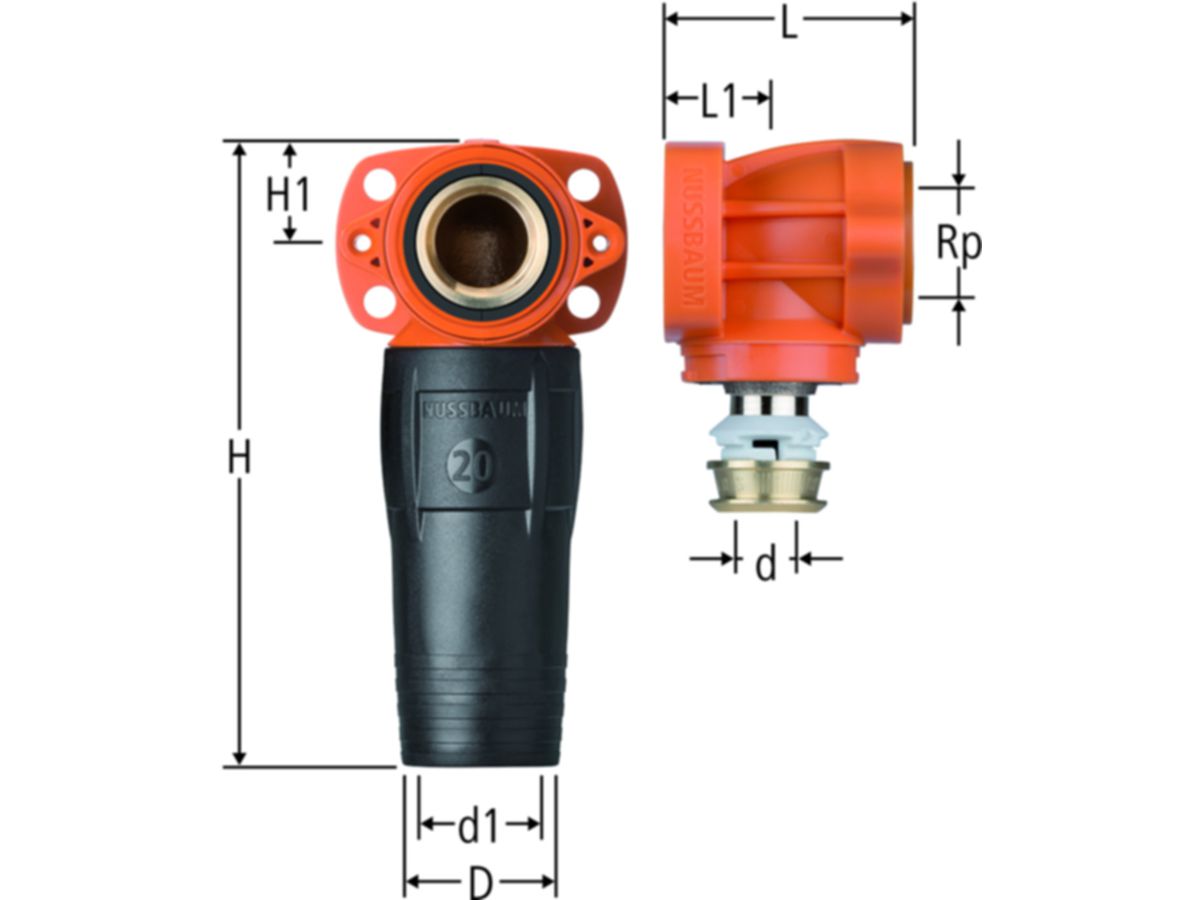 Optiflex-Flowpress-Dose - für Mauerwerk und Vorwandinstallation