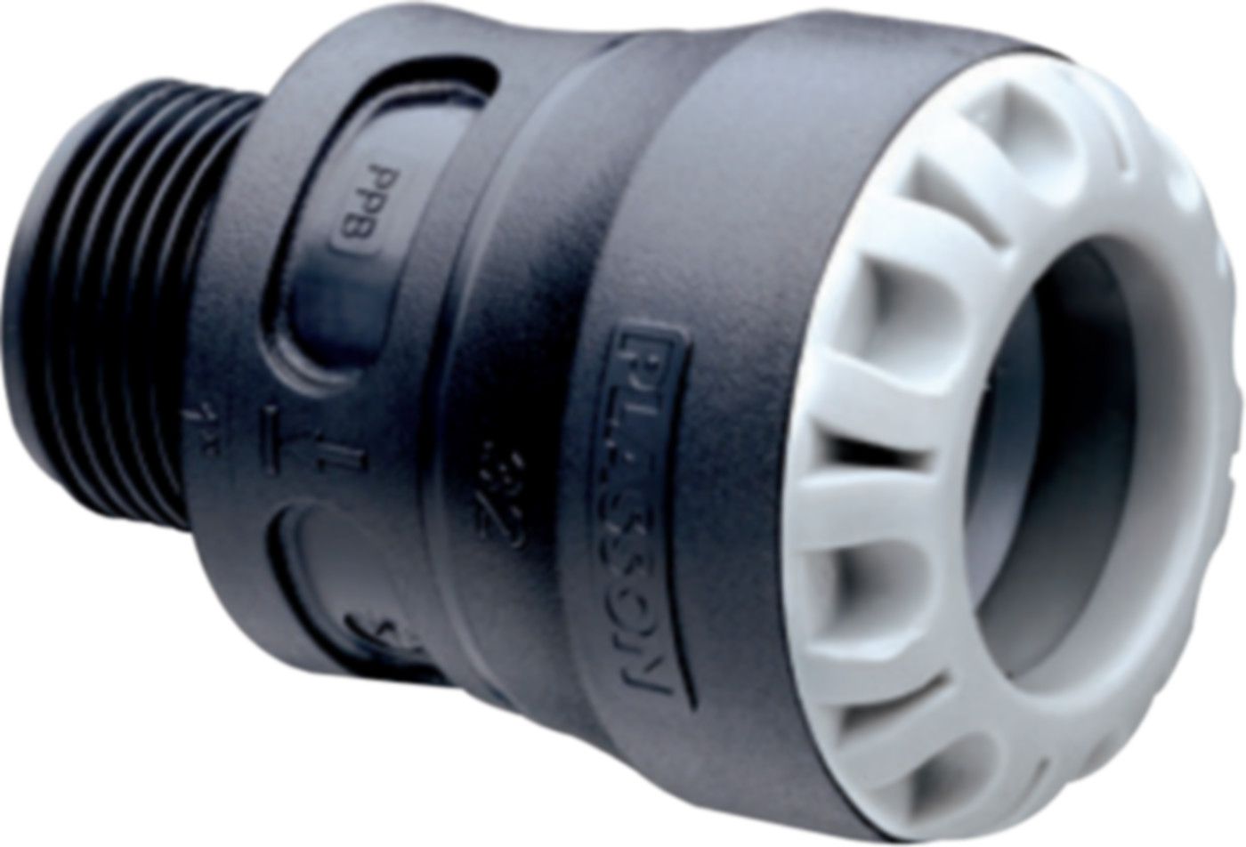 Anschlussverschraubung PLASSON mit AG - Typ 1002